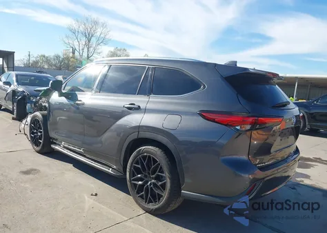 2021 Toyota Highlander Hybrid Limited из США, поврежденный, VIN 5TDYARAH3MS504943